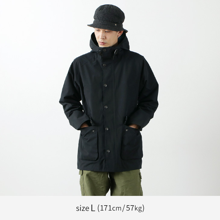 BARBOUR（バブアー） フーデッド ウォータープルーフ ビデイル SL 2