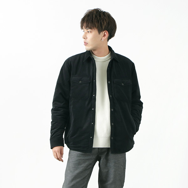 WOOLRICH（ウールリッチ） コーデュロイ ゴアテックス インシュレーション シャツ / プリマロフト / ダウンシャツ / メンズ