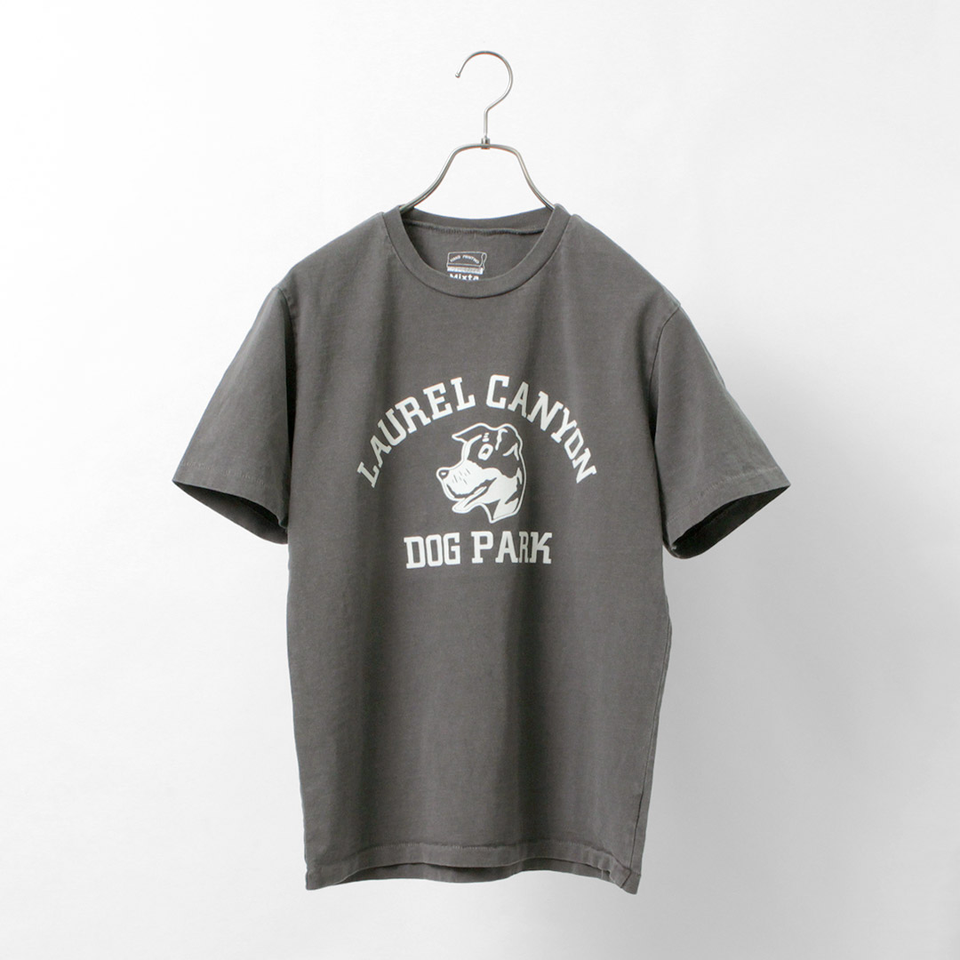 MIXTA MIXTA（ミクスタ） ベーシッククループリントTシャツ
