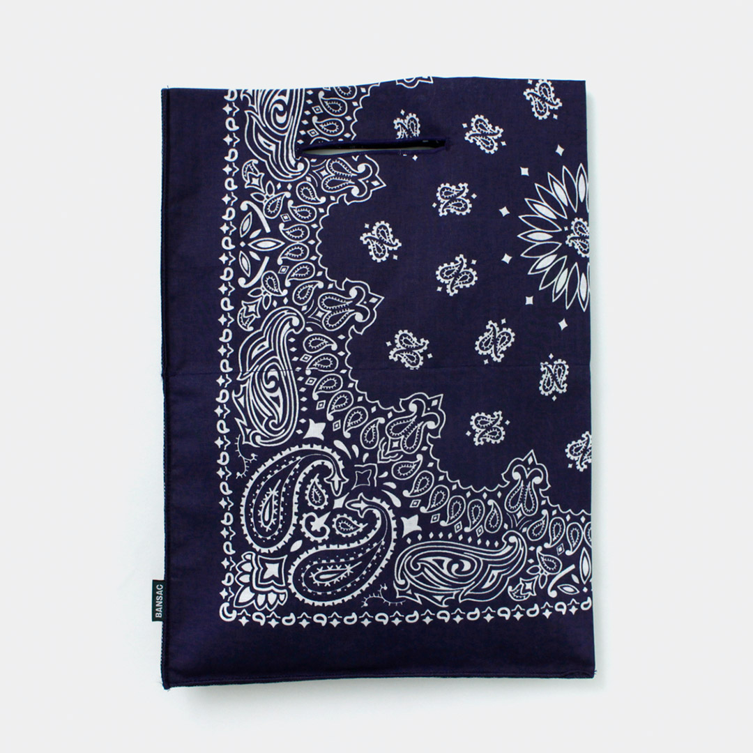 BANSAC（バンサック） バンダナ エコバッグ / HAV-A-HANK ハバハンク カバン 小さめ 柄 ペイズリー | ブランド登録なし | 11