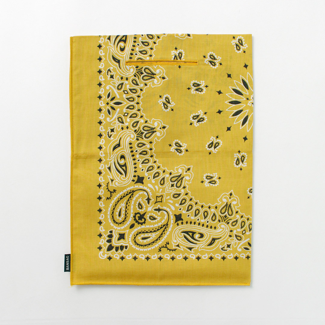 BANSAC（バンサック） バンダナ エコバッグ / HAV-A-HANK ハバハンク カバン 小さめ 柄 ペイズリー | ブランド登録なし | 05