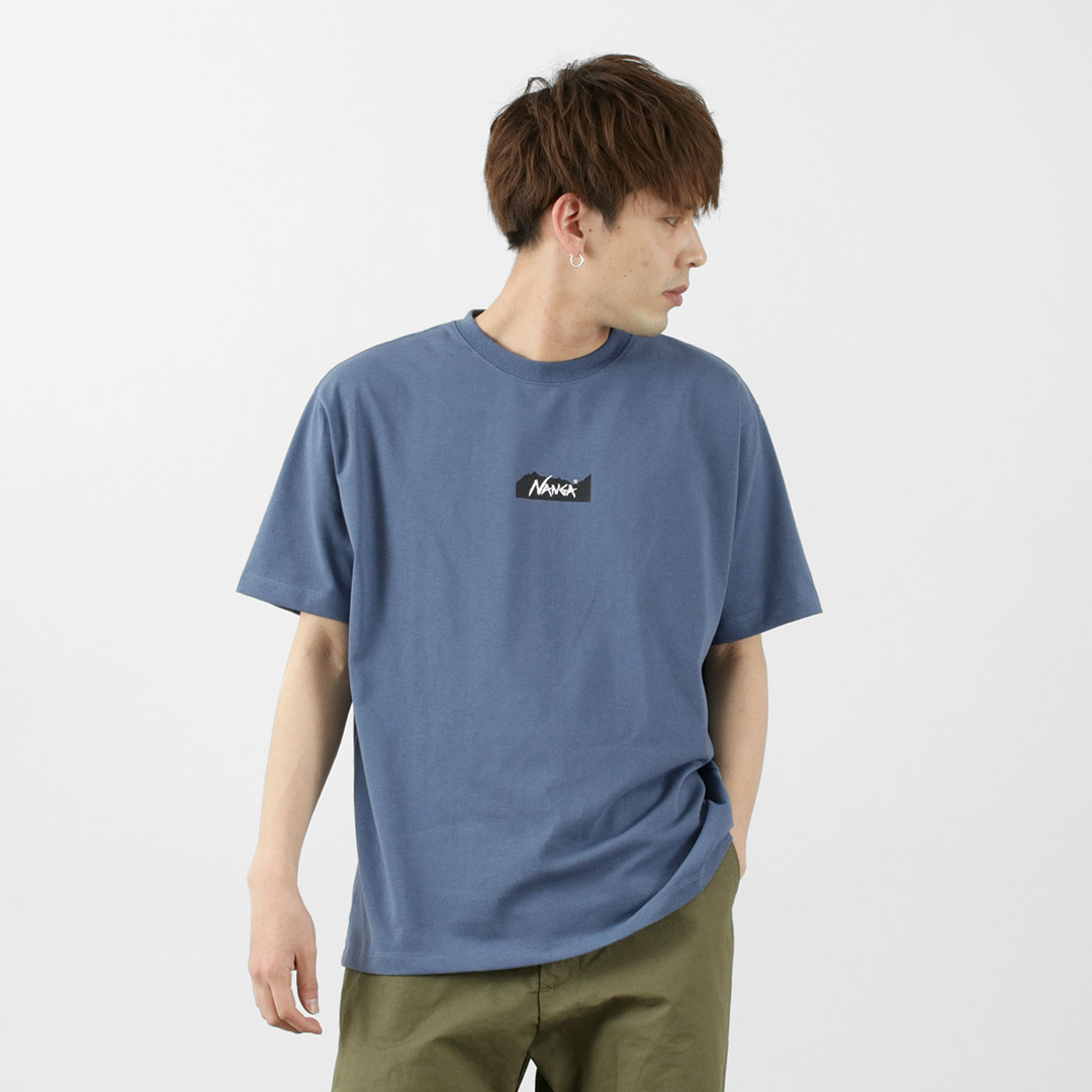 NANGA（ナンガ） エコ ハイブリッド MT ロゴTシャツ / メンズ レディース / ユニセックス / 半袖 プリント / ECO HYBRID MT LOGO TEE | NANGA | 03
