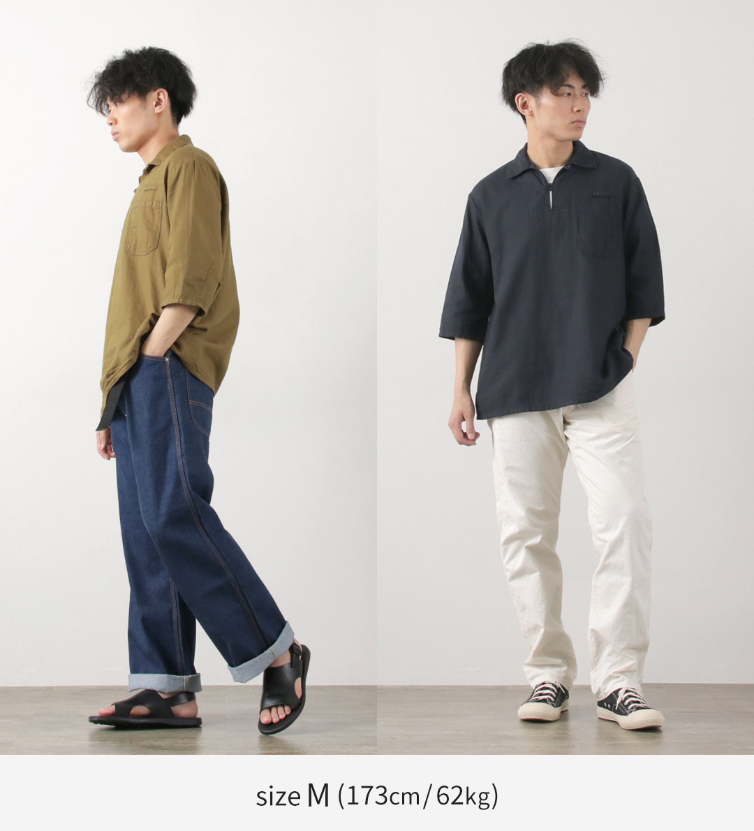 JAPAN BLUE JEANS モッズコート Sサイズ オリーブグリーン