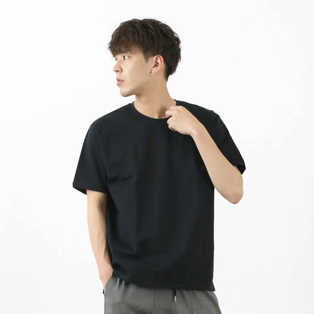 RE MADE IN TOKYO JAPAN（アールイー） 東京メイド ドレスオーガニックTシャツ / 半袖 メンズ 上品 日本製 | Re made in tokyo japan | 05