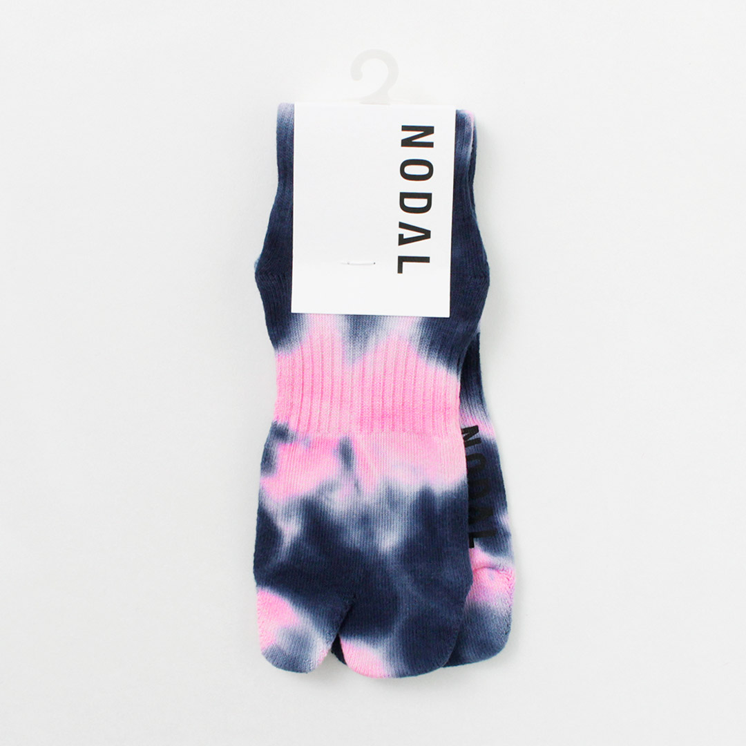 NODAL（ノーダル） タイダイ ソックス / 靴下 足袋型 ショート 短め 柄 綿 ナイロン メンズ レディース 日本製 Tie Dye Socks | NODAL | 06