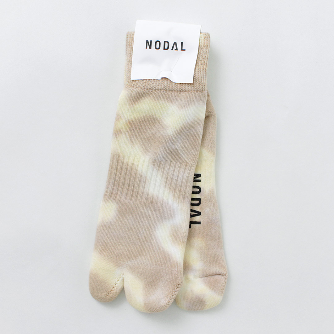 NODAL（ノーダル） タイダイ ソックス 日本製 / メンズ レディース 靴下 足袋型 ショート | NODAL | 01