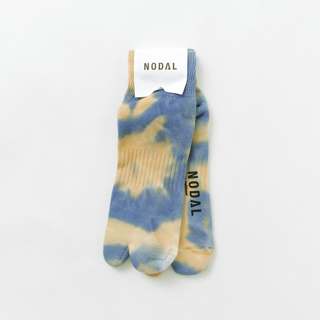 NODAL（ノーダル） タイダイ ソックス / 靴下 足袋型 ショート 短め 柄 綿 ナイロン メンズ レディース 日本製 Tie Dye Socks | NODAL | 03
