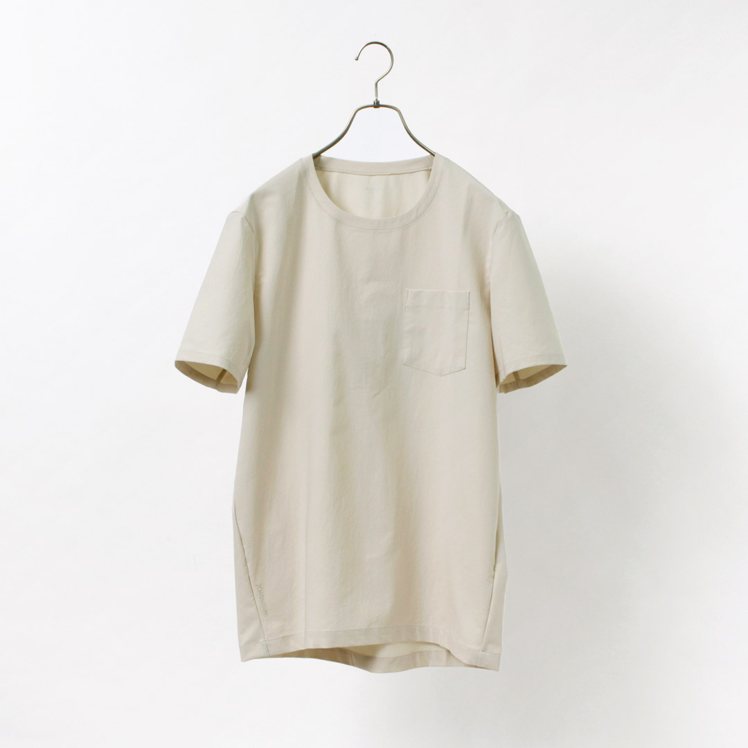 【美品】HOUDINI ポケットTシャツ S ベージュ R911 HOUDINI（フーディニ） カバーTee メンズ Tシャツ 2025年モデル / 半袖