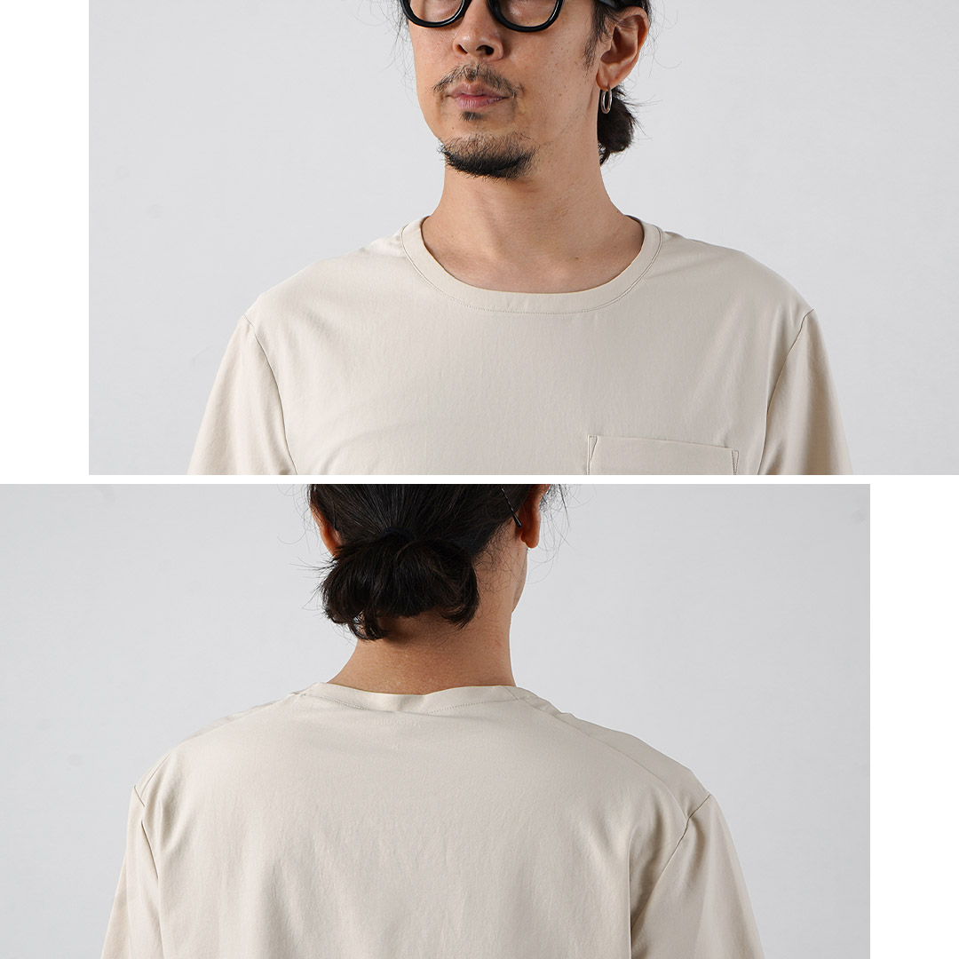 【極美品】フーディニ カバー Tシャツ XXL 薄いベージュ HOUDINI（フーディニ） カバーTシャツ メンズ / 半袖 速乾 スポーツ