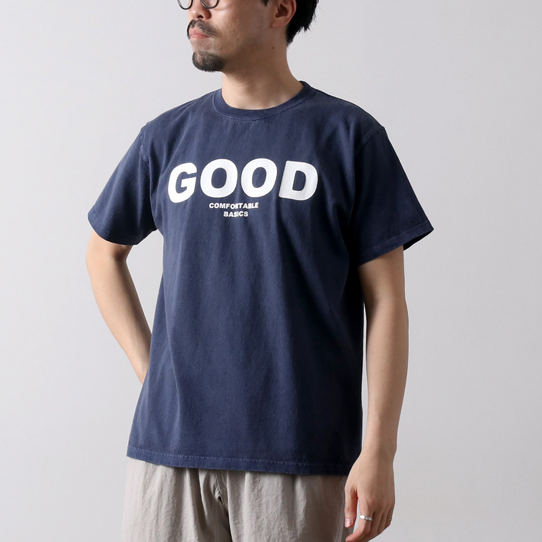 GOOD ON（グッドオン） カラー別注 グッドオン ロゴ ショートスリーブ Tシャツ / 半袖 プリント ピグメントダイ 綿 コットン メンズ | GOOD ON | 04