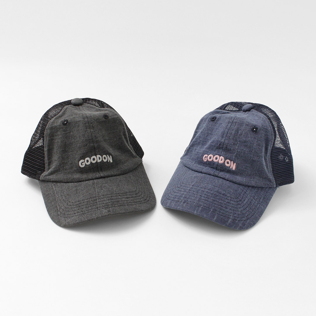 GOOD ON（グッドオン） 別注 TEE メッシュキャップ “GOOD ON” 刺繍