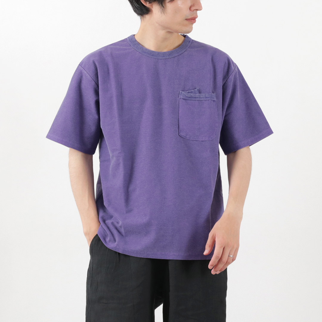 MELPLE（メイプル） 別注 ハニコテック ユースフルTシャツ / メンズ トップス カットソー 半袖 無地 速乾性 | melple | 03