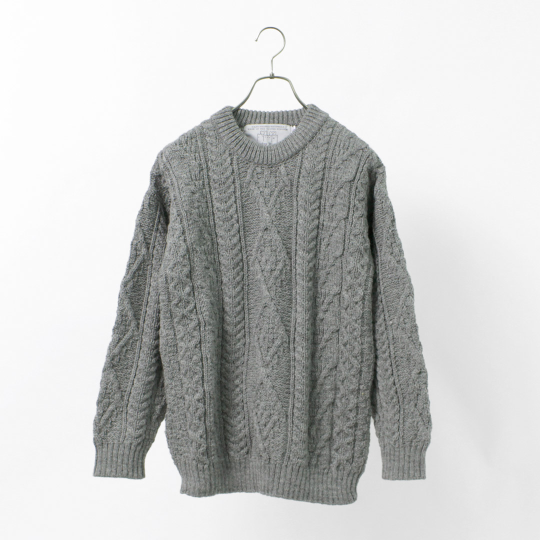 OLD DERBY KNITWEAR（オールドダービーニットウェア） アラン クルー