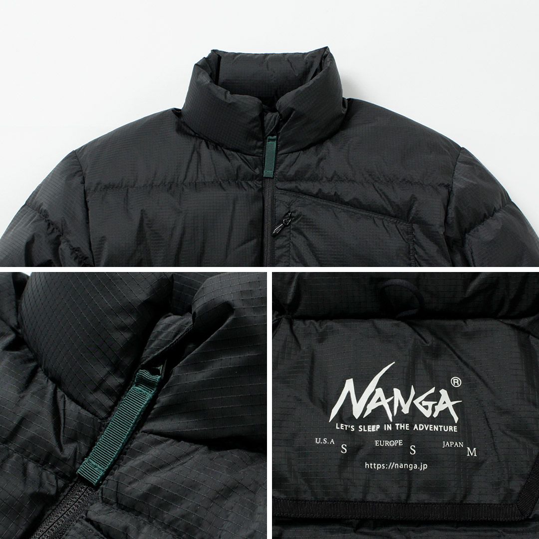 NANGA(ナンガ) マゼノリッジ ジャケット / メンズ ダウン 軽量 撥水 NANGA(ナンガ) マゼノリッジ ジャケット / メンズ ダウン 軽量 撥水
