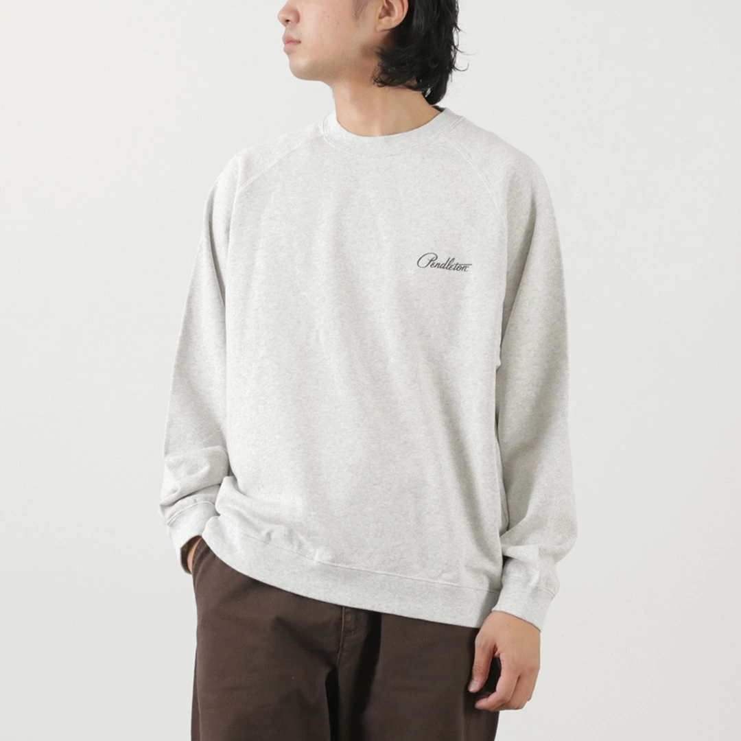 PENDLETON（ペンドルトン） ラグランスリーブ バックプリント プルオーバースウェット 2024年モデル / メンズ レディース トレーナー | PENDLETON | 02