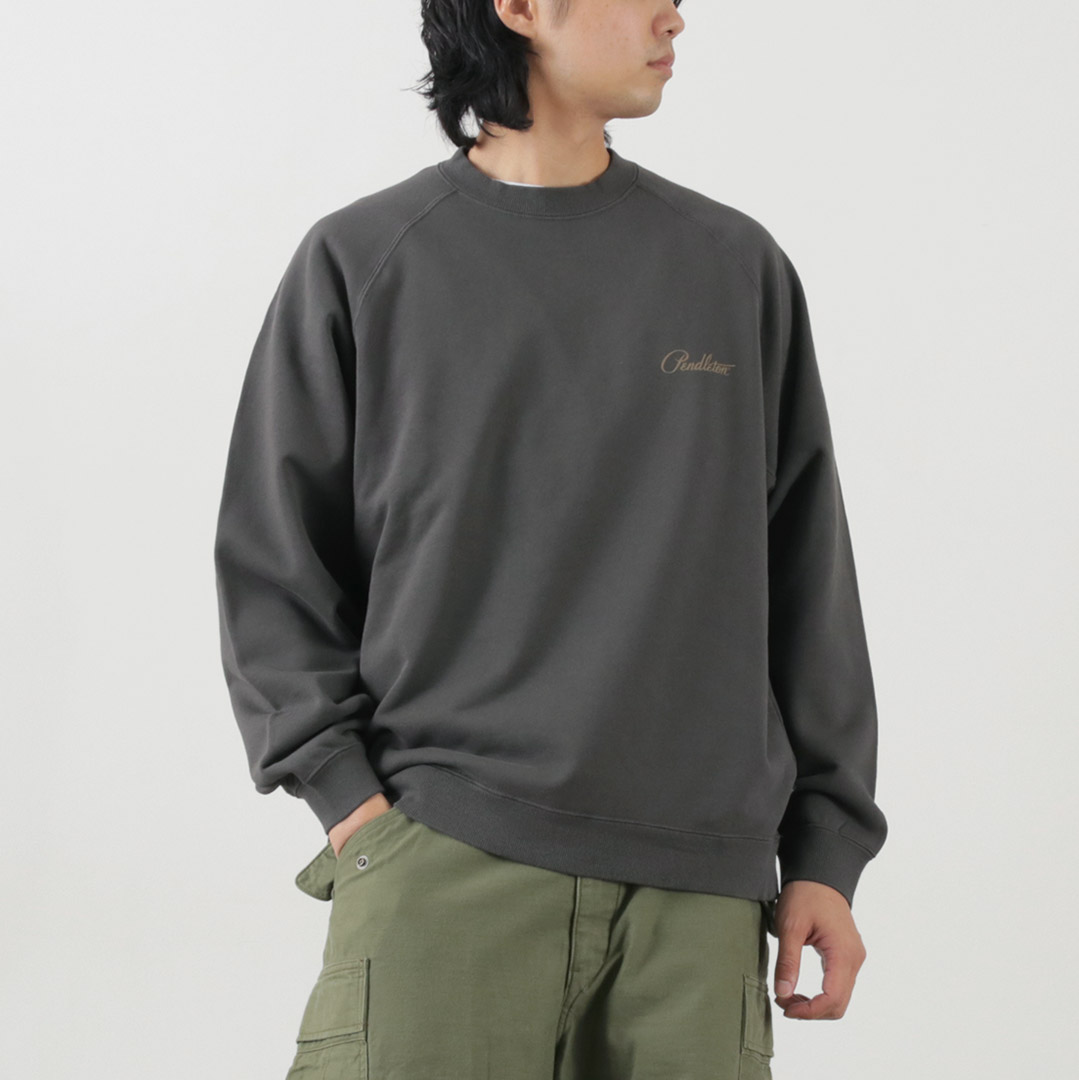 PENDLETON（ペンドルトン） ラグランスリーブ バックプリント プルオーバースウェット 2024年モデル / メンズ レディース トレーナー | PENDLETON | 06