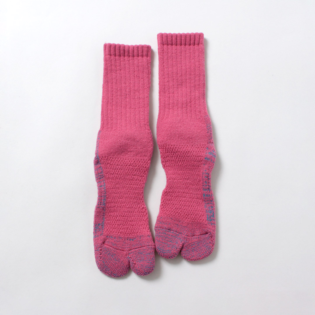 NODAL（ノーダル） 84N ロングソックス / 靴下 足袋型 メンズ レディース ユニセックス 厚手 ミディアム丈 ウール 日本製 | NODAL | 01