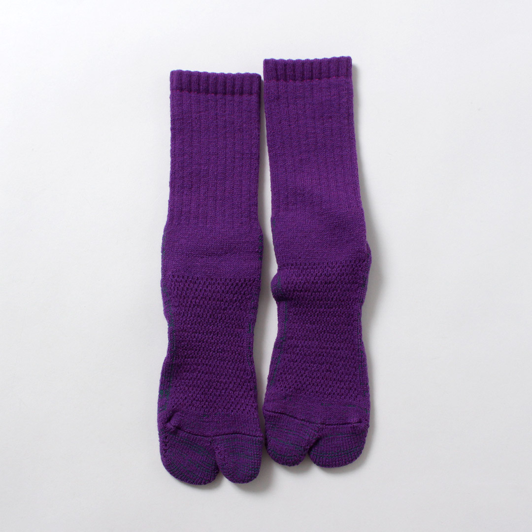 NODAL（ノーダル） 84N ロングソックス / 靴下 足袋型 メンズ レディース ユニセックス 厚手 ミディアム丈 ウール 日本製 | NODAL | 05