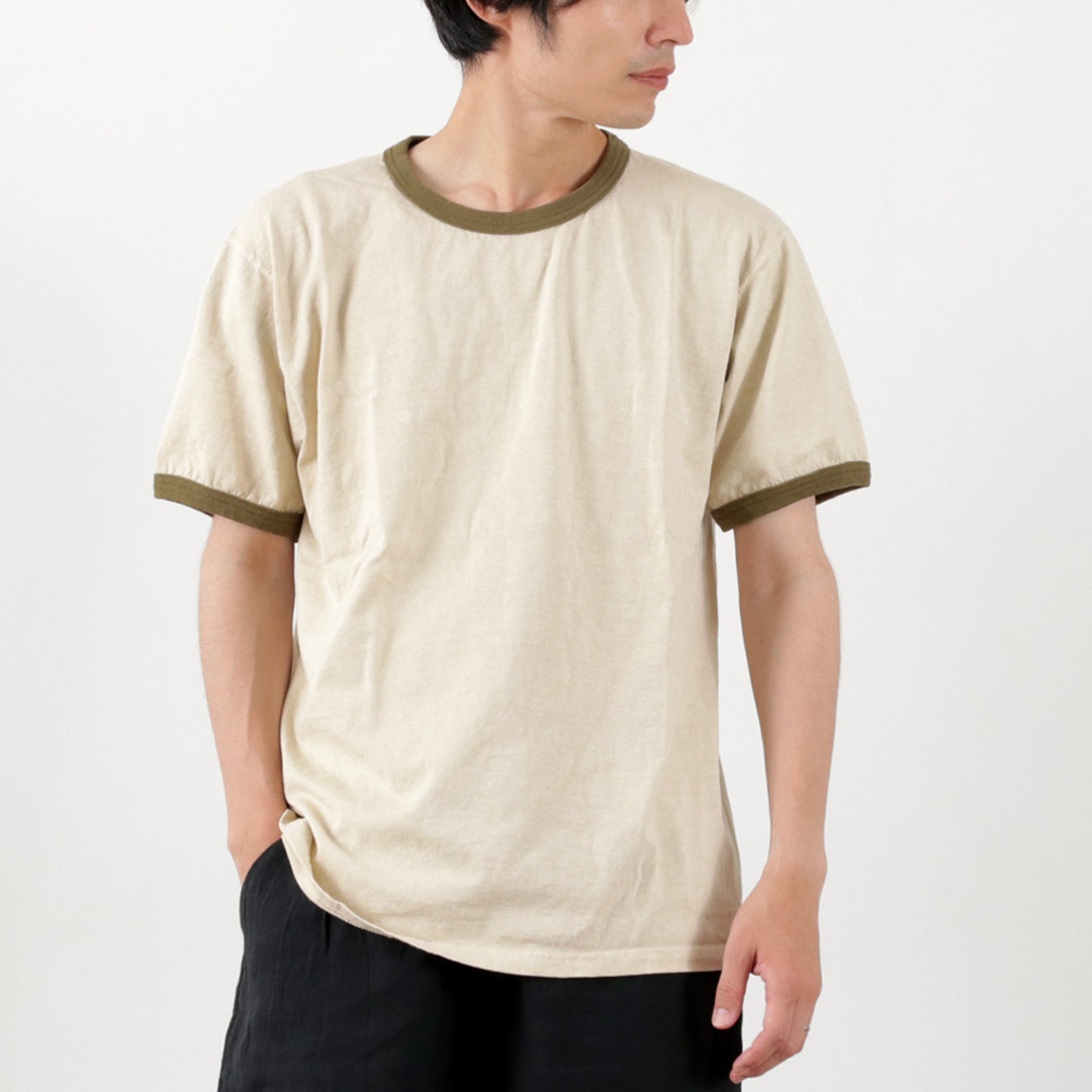GOOD ON（グッドオン） ショートスリーブ リンガーTシャツ / メンズ トップス カットソー 5.5oz 半袖 綿 コットン | GOOD ON | 02