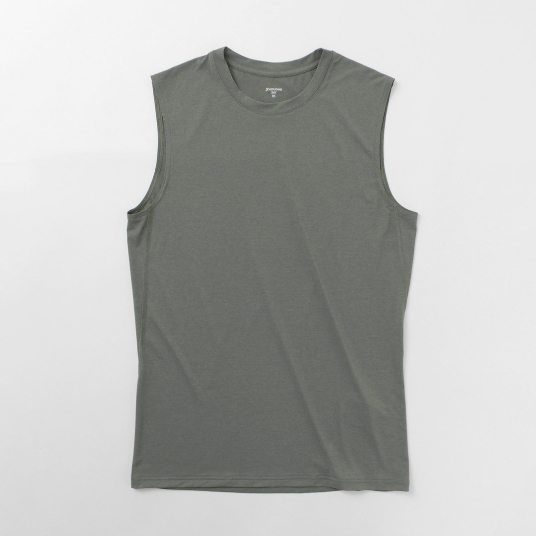 HOUDINI（フーディニ） MS ペースエアー タンク / メンズ トップス タンクトップ 速乾 軽量 インナー 無地 | HOUDINI | 01
