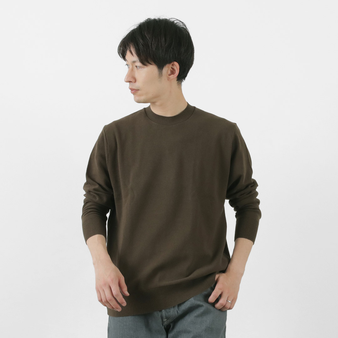 GICIPI(ジチピ） Riccio リーッチョ クルーネック リラックスフィット ロングスリーブニットソー | gicipi | 03