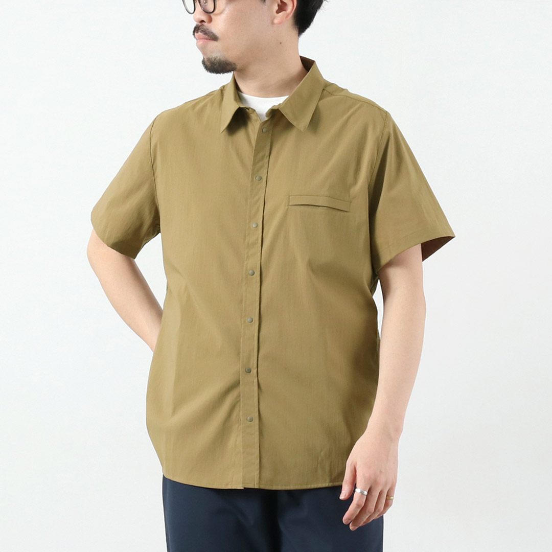 POUTNIK BY TILAK（ポートニック バイ ティラック） ナイトシャツ / メンズ トップス 半袖 無地 速乾 Knight Shirts S/S | tilak | 01