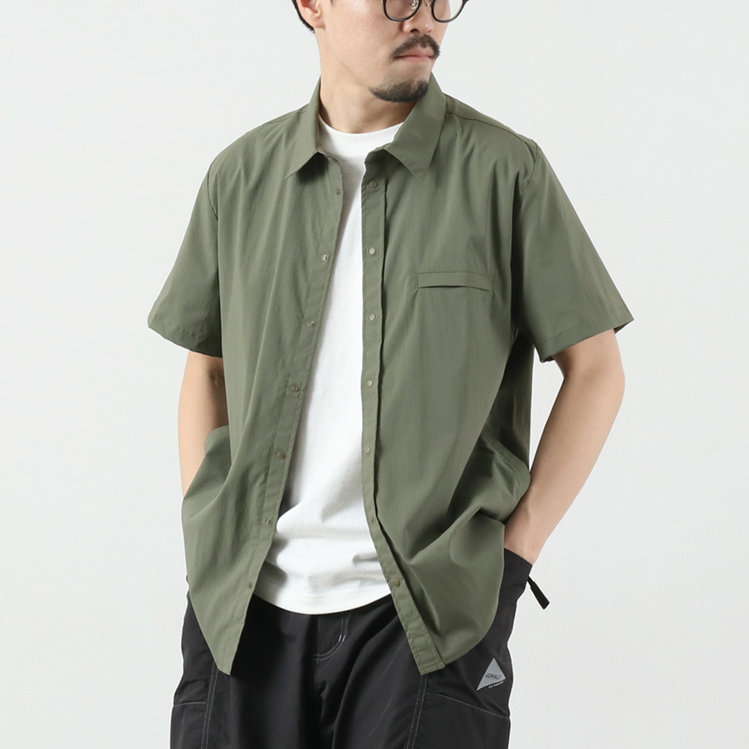 POUTNIK BY TILAK（ポートニック バイ ティラック） ナイトシャツ / メンズ トップス 半袖 無地 速乾 Knight Shirts S/S | tilak | 02