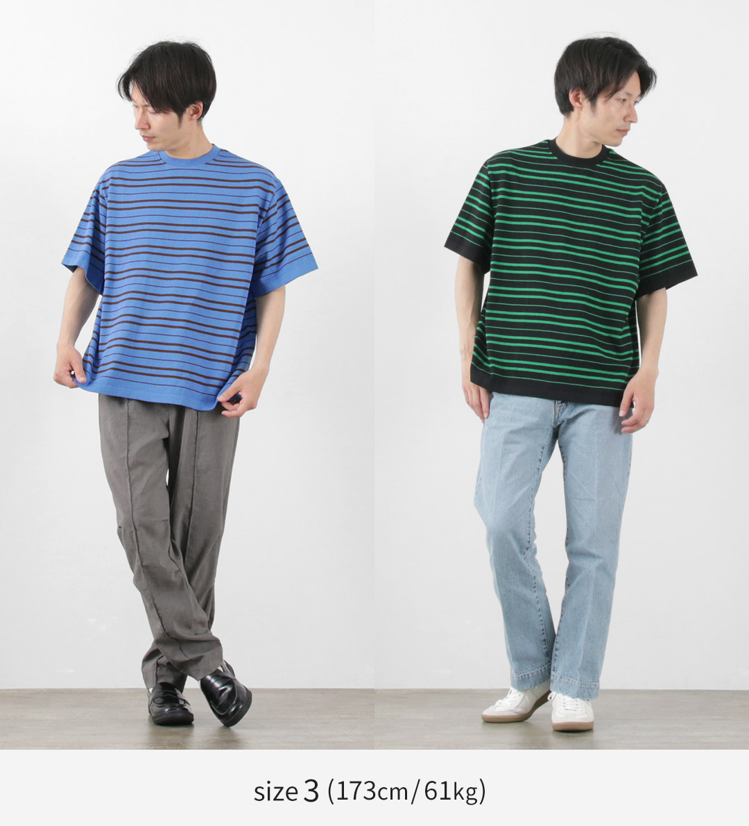 YONETOMI NEW BASIC（ヨネトミニューベーシック） ライトウェーブ コットンニット PO / メンズ レディース ユニセックス 半袖 YONETOMI NEW BASIC（ヨネトミニューベーシック） ライト