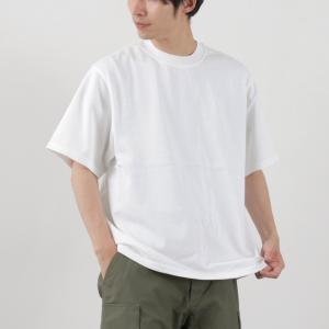 YONETOMI NEW BASIC（ヨネトミニューベーシック） ヨコ 丸胴 ニットTシャツ / メ...