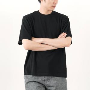 YONETOMI NEW BASIC（ヨネトミニューベーシック） シルクニット Tシャツ / メンズ...