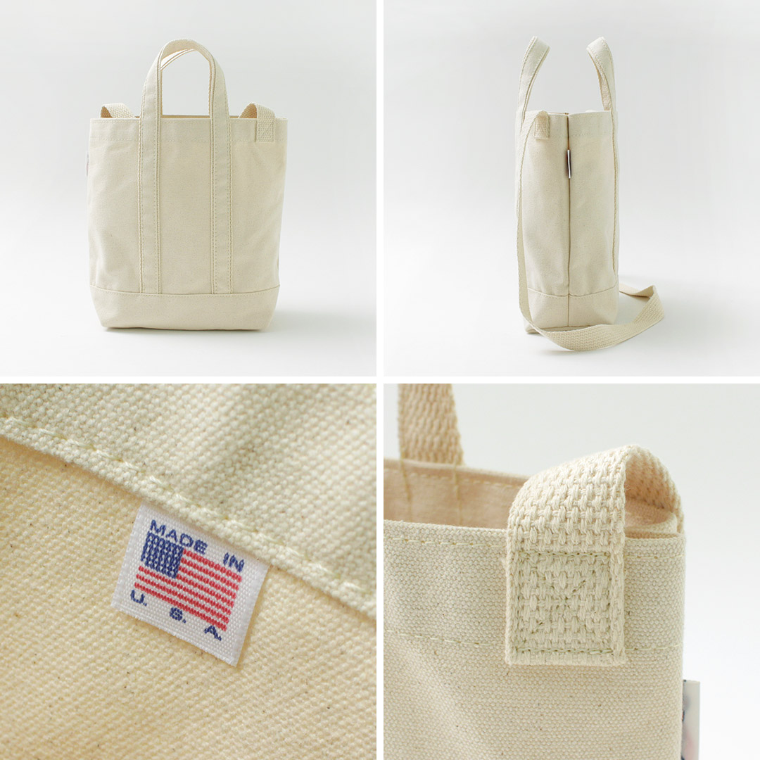 PARROTT CANVAS（パロットキャンバス） カラー別注 ショルダーミニトート / メンズ バッグ 鞄 小さめ 綿