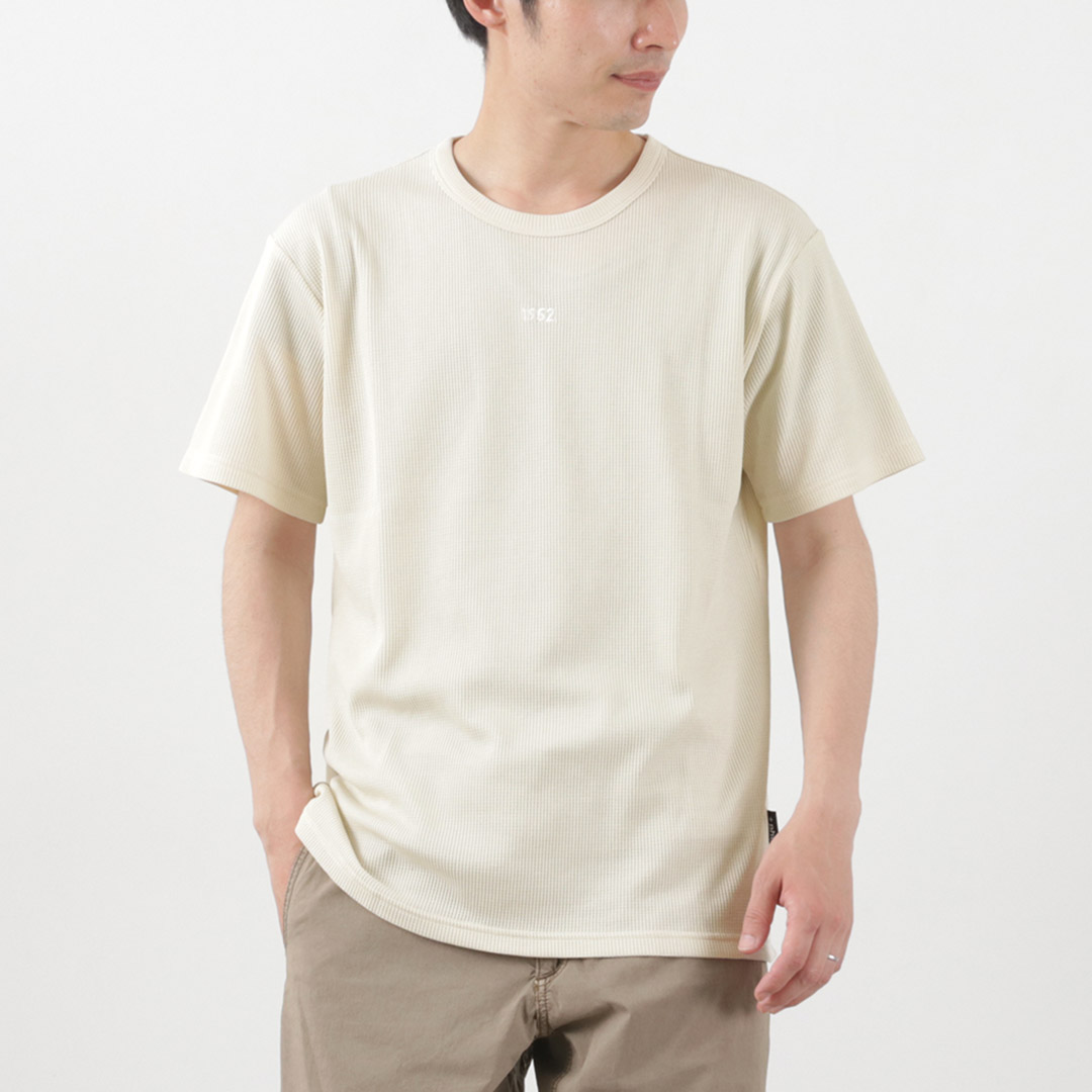 ＋phenix（プラスフェニックス） ワッフル 37.5 Tシャツ / メンズ 半袖 クルーネック ...