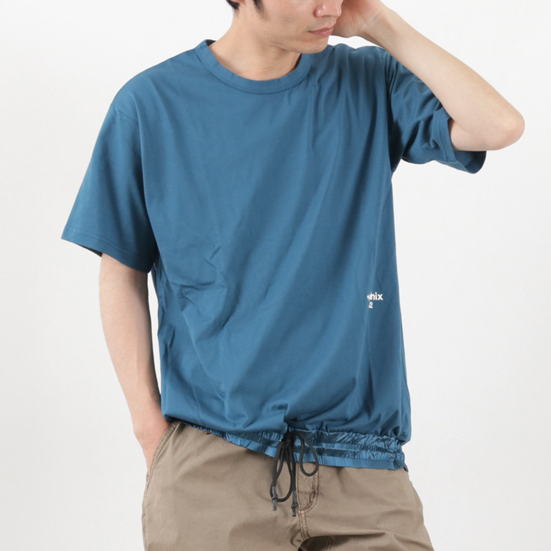 ＋phenix（プラスフェニックス） テクノロジー37.5 Tシャツ / メンズ 半袖 クルーネック...