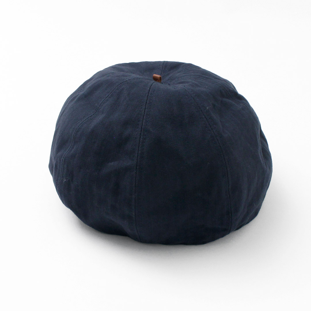 HIGHER（ハイアー）別注 ヴィンテージヘリンボン ベレー メンズ レディース ユニセックス 綿 コットン 日本製 | HIGHER（ファッション） | 03