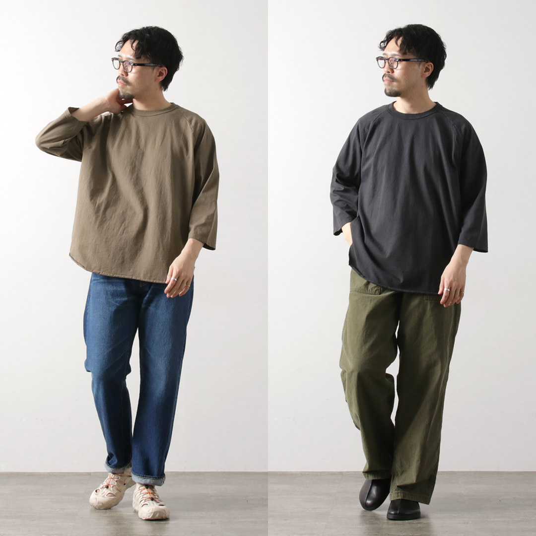 WALLA WALLA SPORT（ワラワラスポーツ） 七分袖 ベースボールT