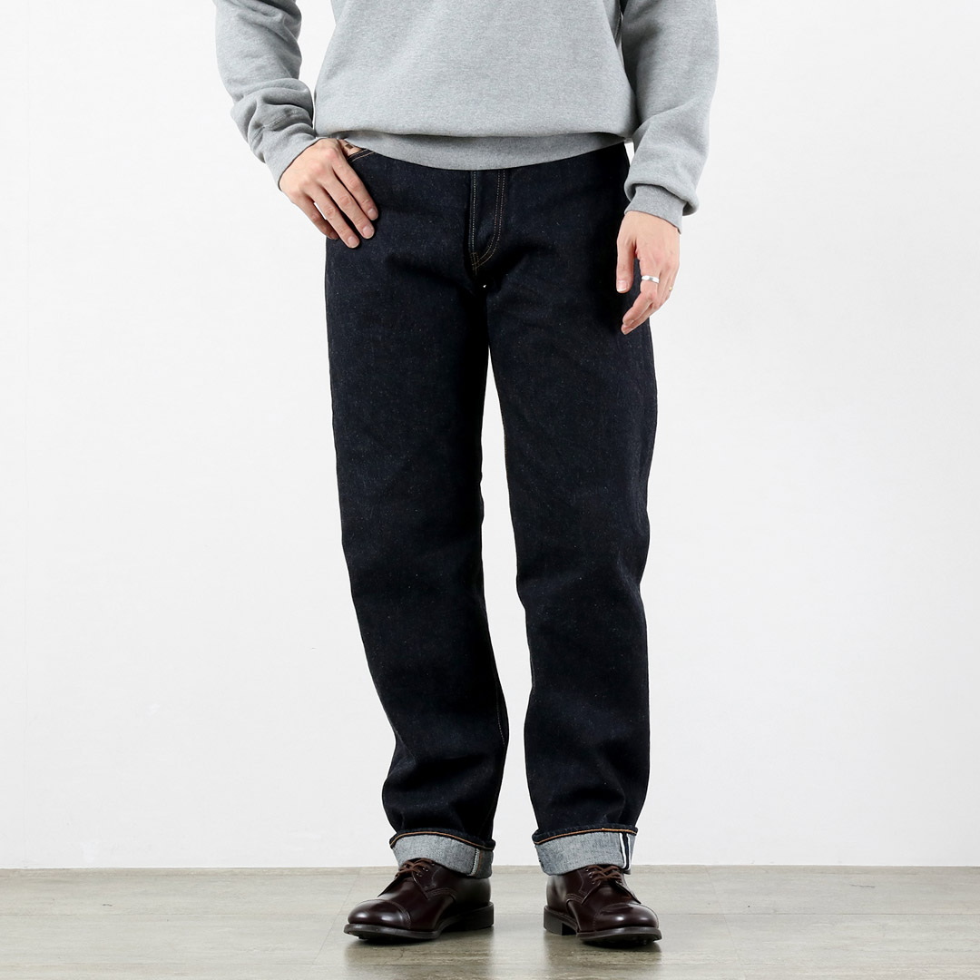 FOB FACTORY（FOBファクトリー） F165 セルヴィッチ ガレージ デニム / メンズ ジーンズ ジーパン パンツ ワンウォッシュ 日本製 | FOB FACTORY | 01