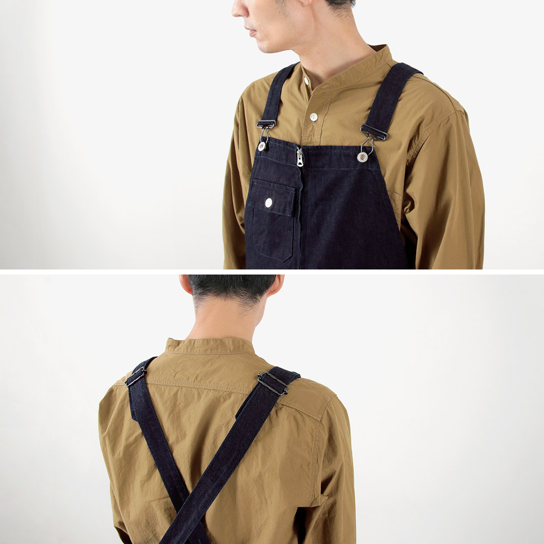 FOB FACTORY FACTORY（FOBファクトリー） F0517 デニムオーバーオール