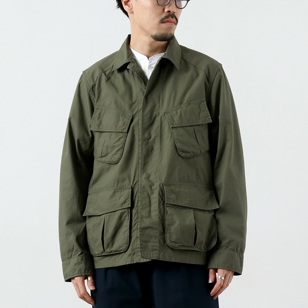 FUJITO（フジト） ジャングル ファティーグ ジャケット ライトアウター 日本製 / メンズ リップストップ ミリタリー | FUJITO | 02