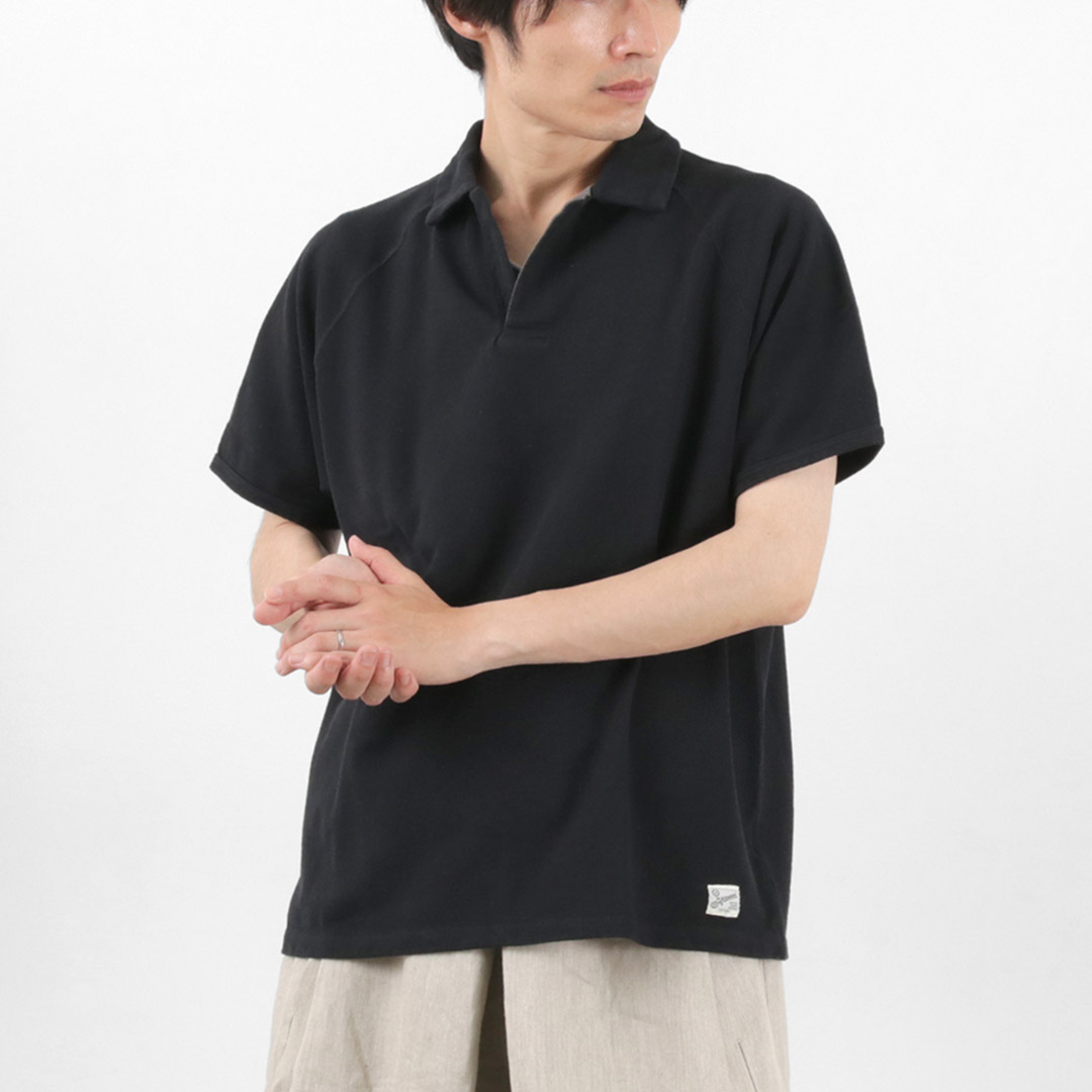 KEPANI（ケパニ） カノコ スキッパーポロシャツ / メンズ 半袖 日本製｜rococo｜05