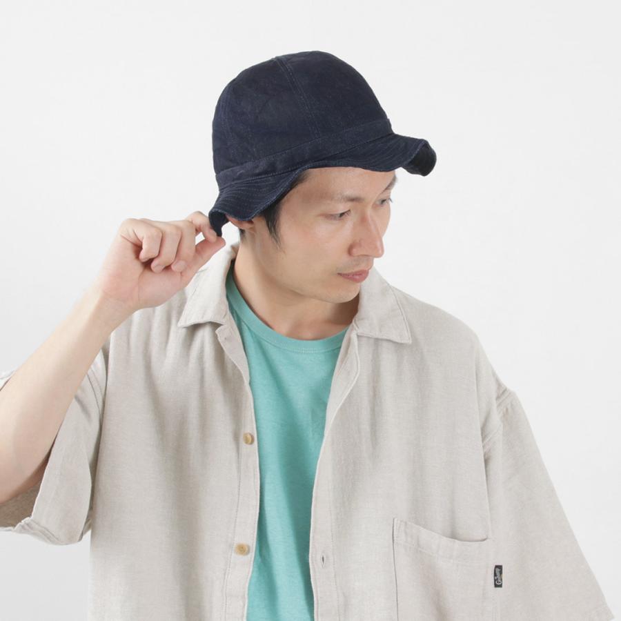 JAPAN BLUE JEANS（ジャパンブルージーンズ） 和紙 バケットハット / メンズ 帽子 消臭 綿 日本製｜rococo｜02