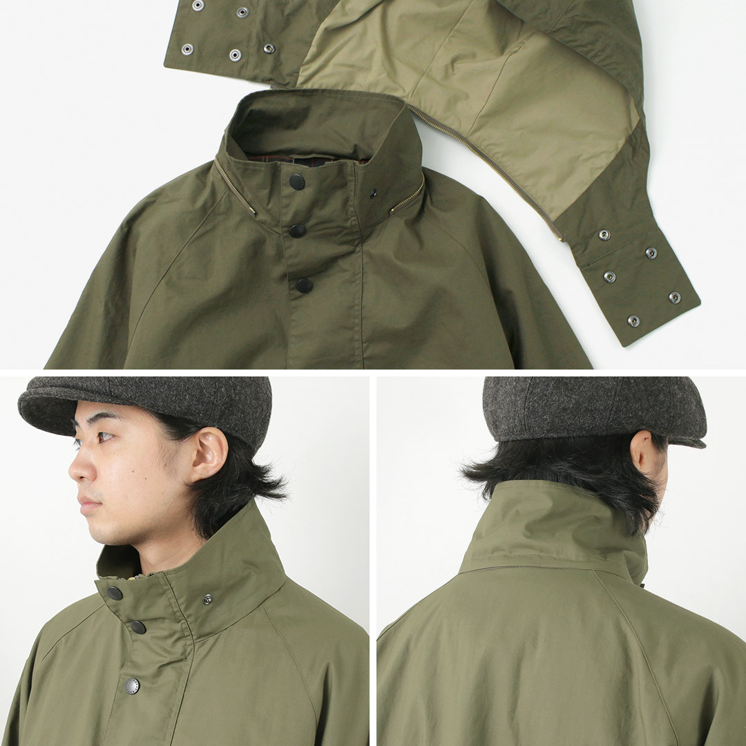 Barbour バブアー ノーザンブリア フード hood sage セージ