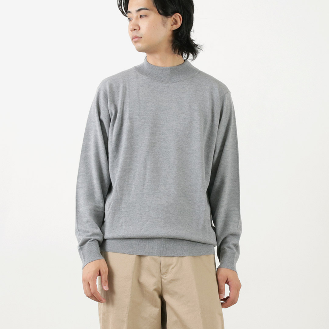 john smedley メンズ モックネックの商品一覧 通販 - Yahoo!ショッピング