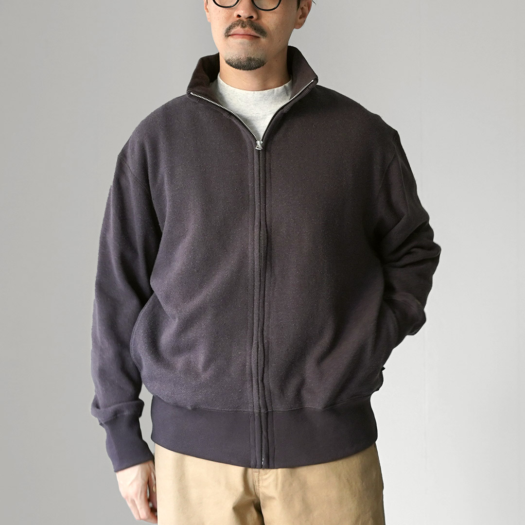 GOHEMP（ゴーヘンプ） 別注 スタンドアップ ジップスウェット / メンズ ジップアップ フルジップ ヘンプコットン ハイネック | GOHEMP | 02