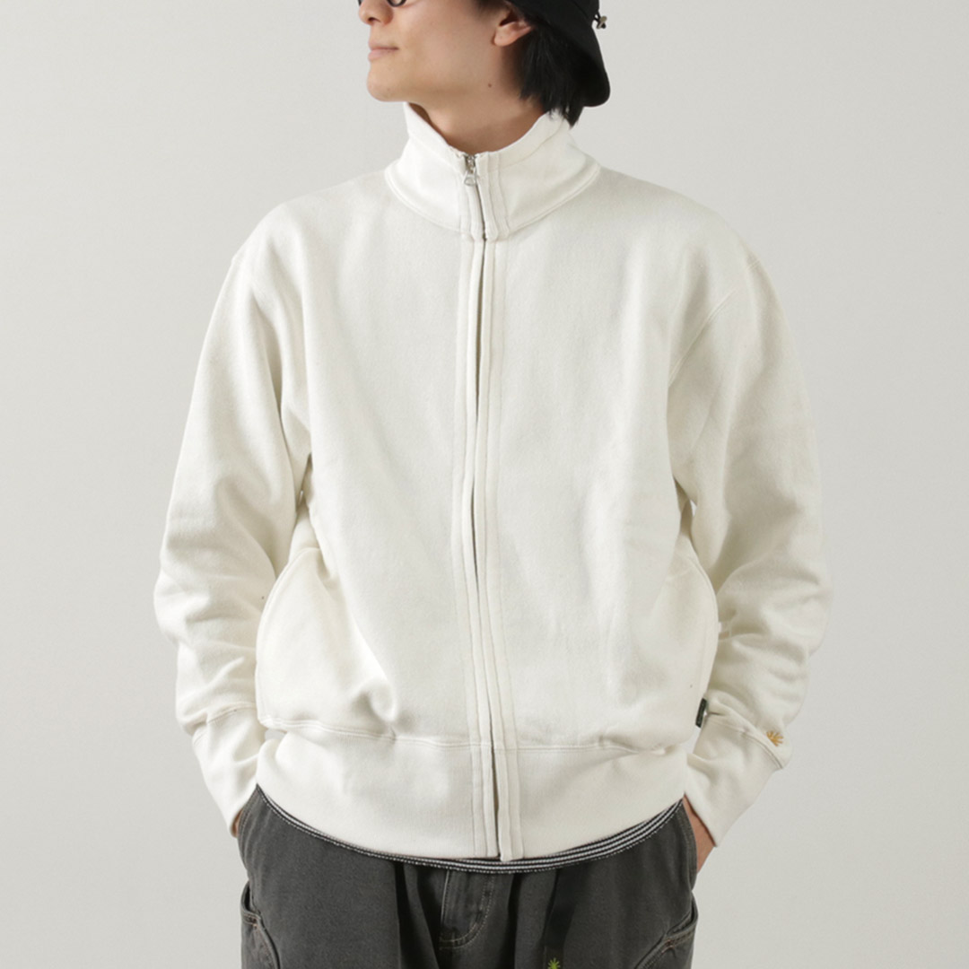 GOHEMP（ゴーヘンプ） 別注 スタンドアップ ジップスウェット / メンズ ジップアップ フルジップ ヘンプコットン ハイネック | GOHEMP | 03