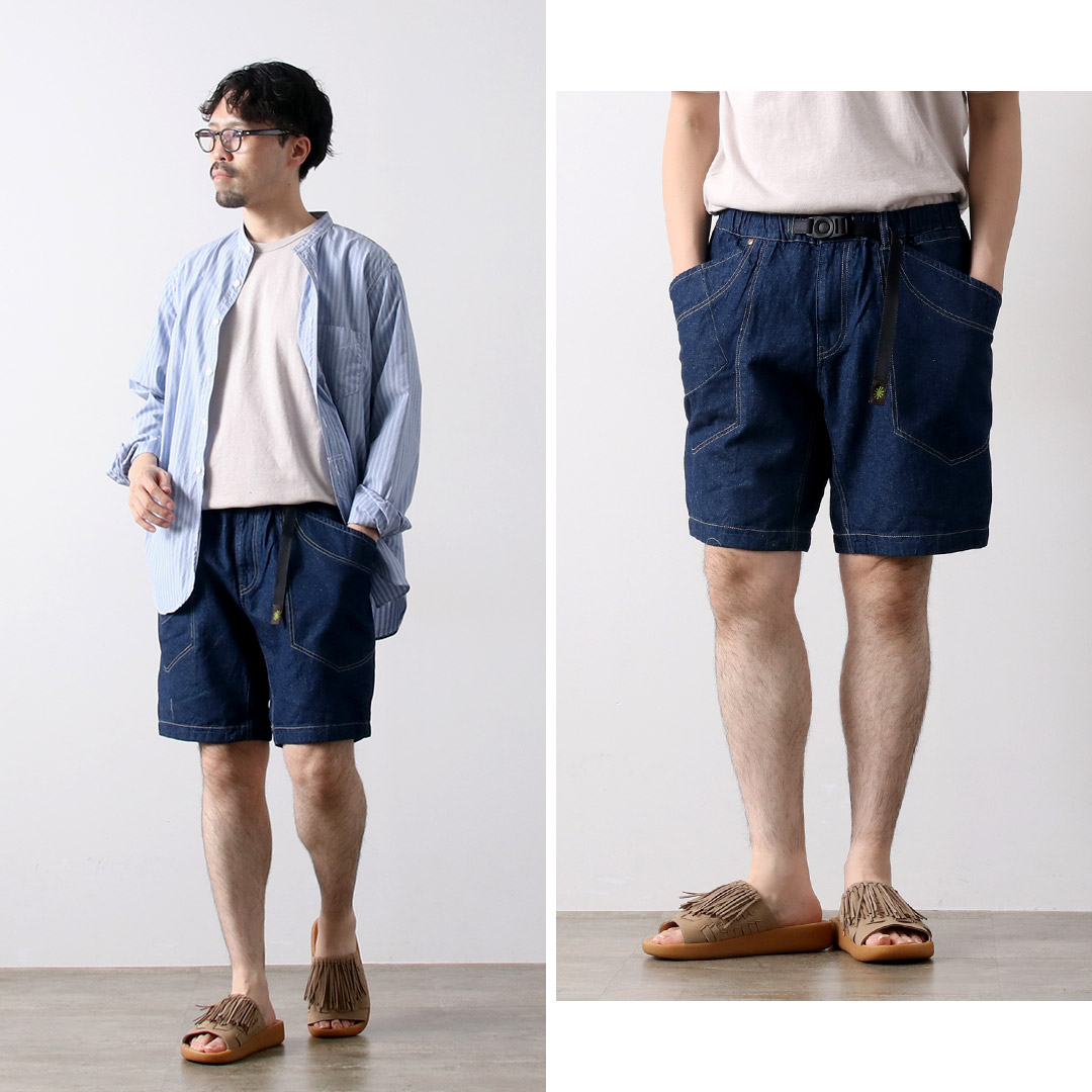 GOHEMP（ゴーヘンプ） トラベラー イージーショーツ ワンウォッシュ