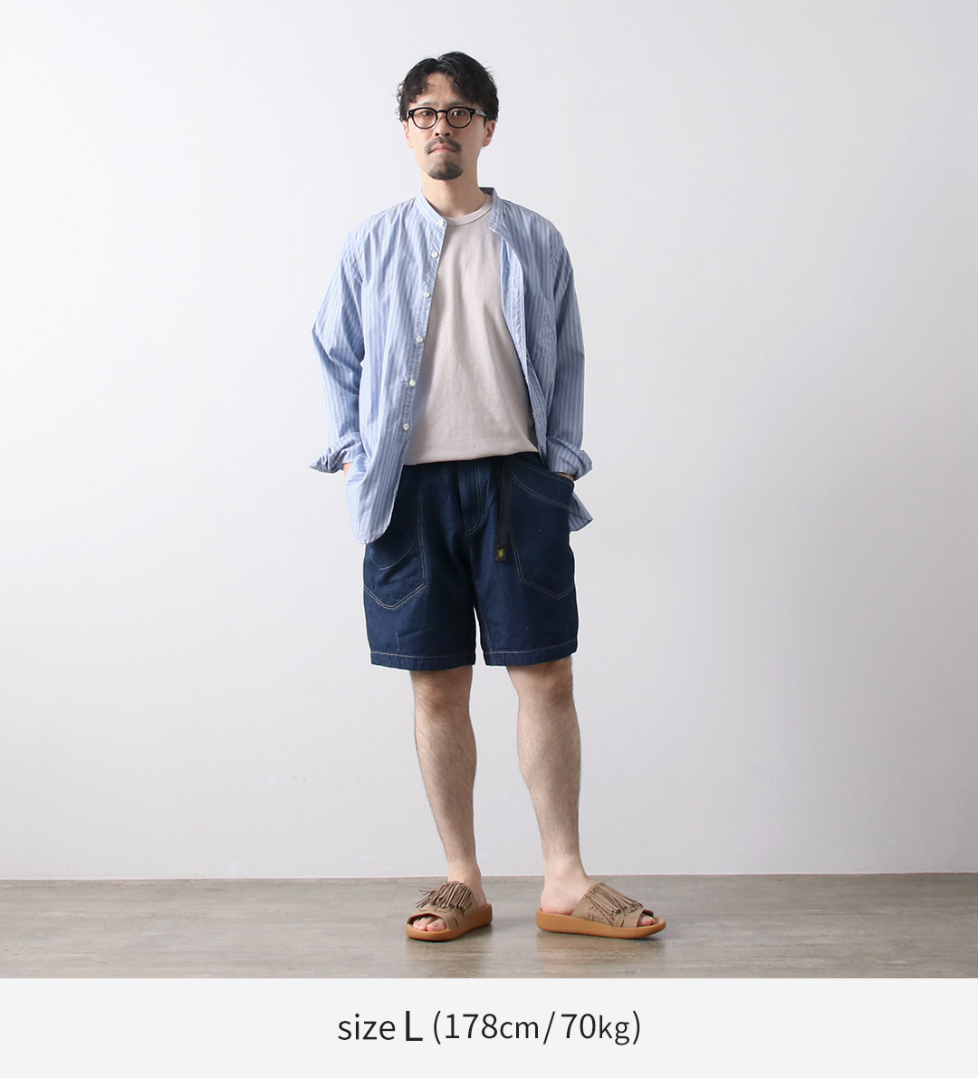 GOHEMP（ゴーヘンプ） トラベラー イージーショーツ ワンウォッシュ