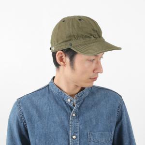 DECHO（デコー） コメキャップ ロングブリム ヴィンテージデニム / メンズ 帽子 日本製 KO...