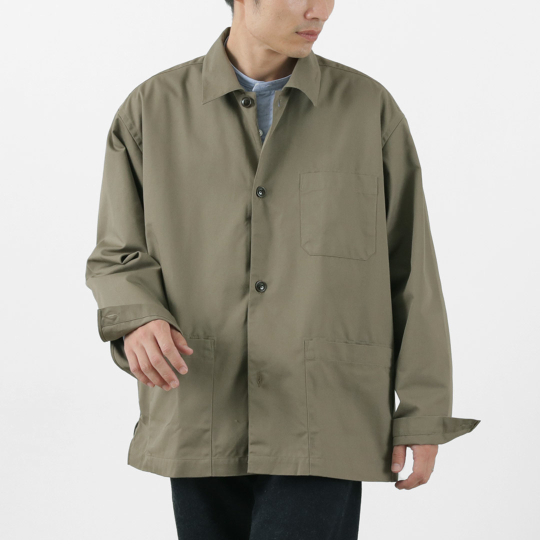 FUJITO（フジト） シャツジャケット / ライトアウター 羽織り 綿 コットン｜rococo｜02