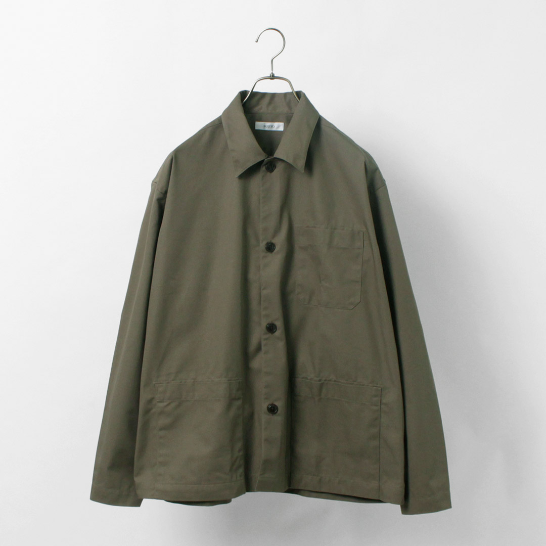 ZIP SHIRT JACKET | junhashimoto（ジュンハシモト）Official