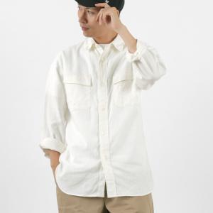 FUJITO（フジト） ハイクシャツ / レギュラーカラー シャモア 綿 コットン